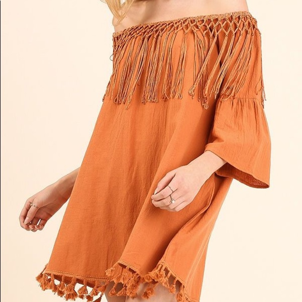 NEW Fringe Gameday dress